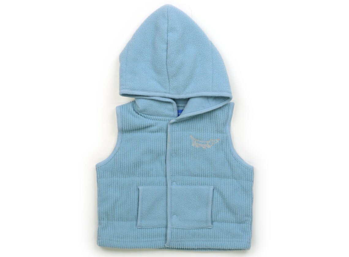 ブチュー Bout'chou ベスト 70 男の子 水色 子供服 ベビー服 キッズ アウトレット ユーズド 【中古】キ..