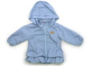プティマイン petit main ブルゾン・Gジャン 90 女の子 水色 子供服 ベビー服 キッズ アウトレット ユーズド 【中古】キッズ・ベビー・マタニティ
