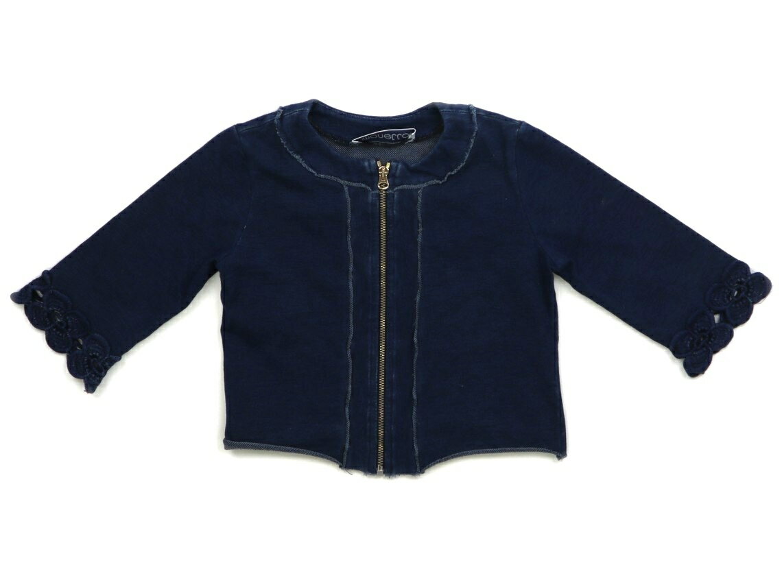 シモネッタ Simonetta カーディガン 100 女の子 インディゴブルー 子供服 ベビー服 キッズ アウトレット ユーズド 【中古】キッズ・ベビー・マタニティ