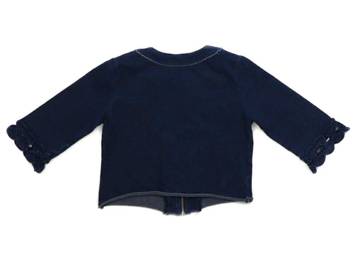 シモネッタ Simonetta カーディガン 100 女の子 インディゴブルー 子供服 ベビー服...