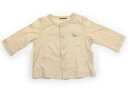 ミキハウス miki HOUSE カーディガン 60 女の子 クリーム色 子供服 ベビー服 キッズ アウトレット ユーズド 【中古】キッズ・ベビー・マタニティ