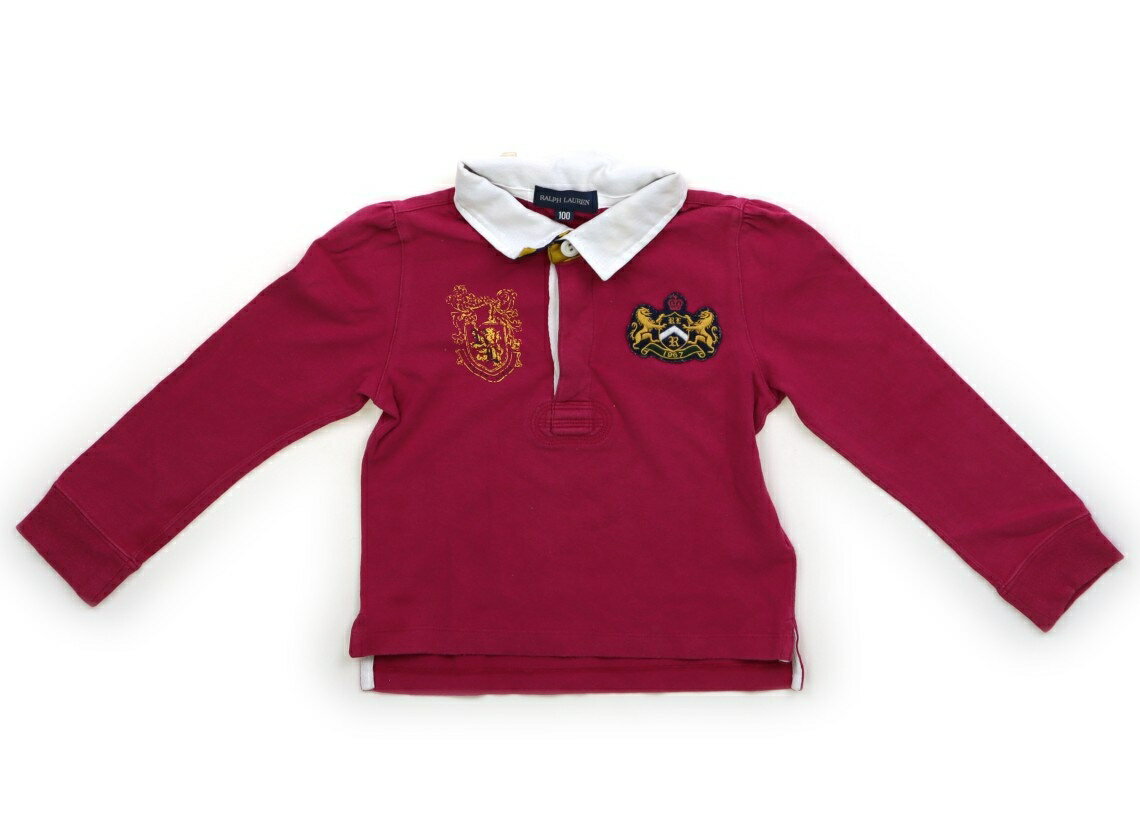ラルフローレン Ralph Lauren Tシャツ・カットソー 100 女の子 ショッキングピンク 子供服 ベビー服 キッズ アウトレット ユーズド 【中古】キッズ・ベビー・マタニティ