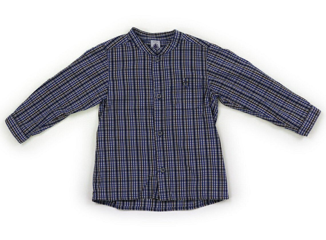 　ブランド 　PETIT BATEAU(プチバトー) 　カテゴリー 　シャツ・ブラウス 　サイズ 　80サイズ 　色 　ブルー・ブラウン・ホワイト・ブラック・チェック柄 　状態 　★★★ 　記名 　なし 　ジャンル 　Boy 実際のサイズ表記は86cmです。コットンシャツ生地です。洗いざらし感はありますが、まだまだ普段着として活躍してくれそうです。 ＊【状態】【サイズ】に関しての詳しい説明はこちら