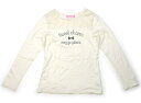 メゾピアノ mezzo piano Tシャツ・カットソー 160 女の子 クリーム 子供服 ベビー服 キッズ アウトレット ユーズド 【中古】キッズ・ベビー・マタニティ