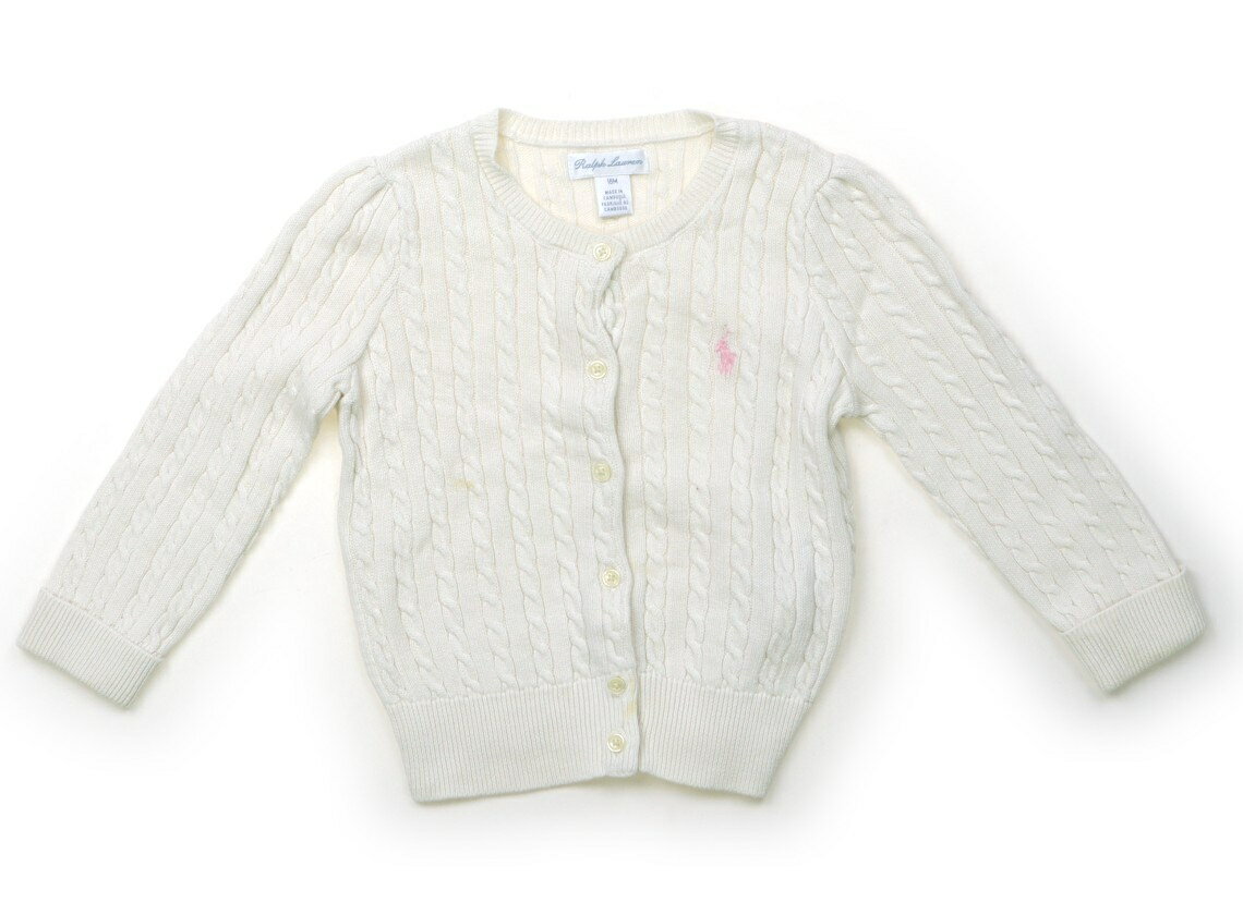 ポロラルフローレン POLO RALPH LAUREN カーディガン 80 女の子 白 子供服 ベビー服 キッズ アウトレット ユーズド 【中古】キッズ・ベビー・マタニティ