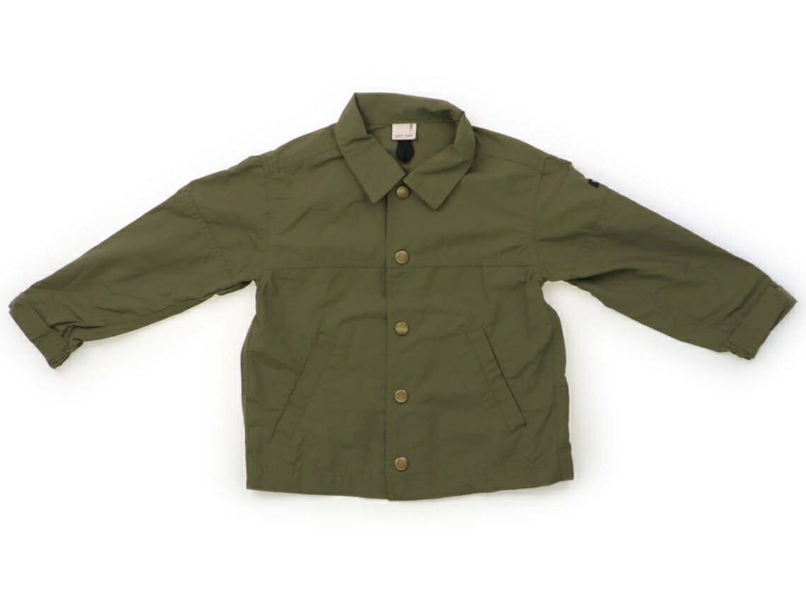 Blousons, Jumpers - プティマイン petit main ブルゾン・Gジャン 100 男の子 モスグリーン 子供服 ベビー服 キッズ アウトレット ユーズド 【中古】キッズ・ベビー・マタニティ
