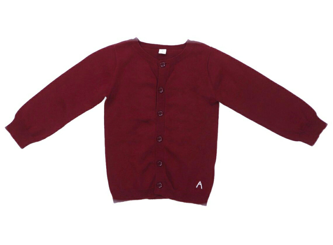 　ブランド 　apres les cours(アプレレクール) 　カテゴリー 　カーディガン 　サイズ 　100サイズ 　色 　エンジ 　状態 　★★★ 　記名 　なし 　ジャンル 　Boy 綿とポリエステル配合のニットカーディガンです。品質タグが一部切ってあります。細かい毛玉と洗いざらし感はありますが、まだまだお使い頂けそうです。 ＊【状態】【サイズ】に関しての詳しい説明はこちら