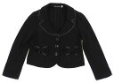 べべ BeBe ジャケット・ブレザー 110 女の子 黒 りぼん 子供服 ベビー服 キッズ アウトレット ユーズド 【中古】キッズ・ベビー・マタニティ