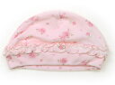 メゾピアノ mezzo piano 帽子 Hat/Cap 女の子 ピンク、花柄 子供服 ベビー服 キッズ アウトレット ユーズド 【中古】キッズ・ベビー・マタニティ
