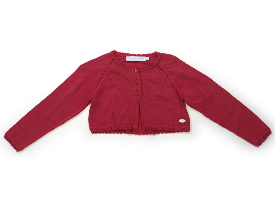 羊毛衫 - タルティーヌエショコラ Tartine et Chocolat カーディガン 100 女の子 ピンク 子供服 ベビー服 キッズ アウトレット ユーズド 【中古】キッズ・ベビー・マタニティ