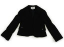 組曲 Kumikyoku ジャケット・ブレザー 110 女の子 ブラック 子供服 ベビー服 キッズ アウトレット ユーズド 【中古】キッズ・ベビー・マタニティ