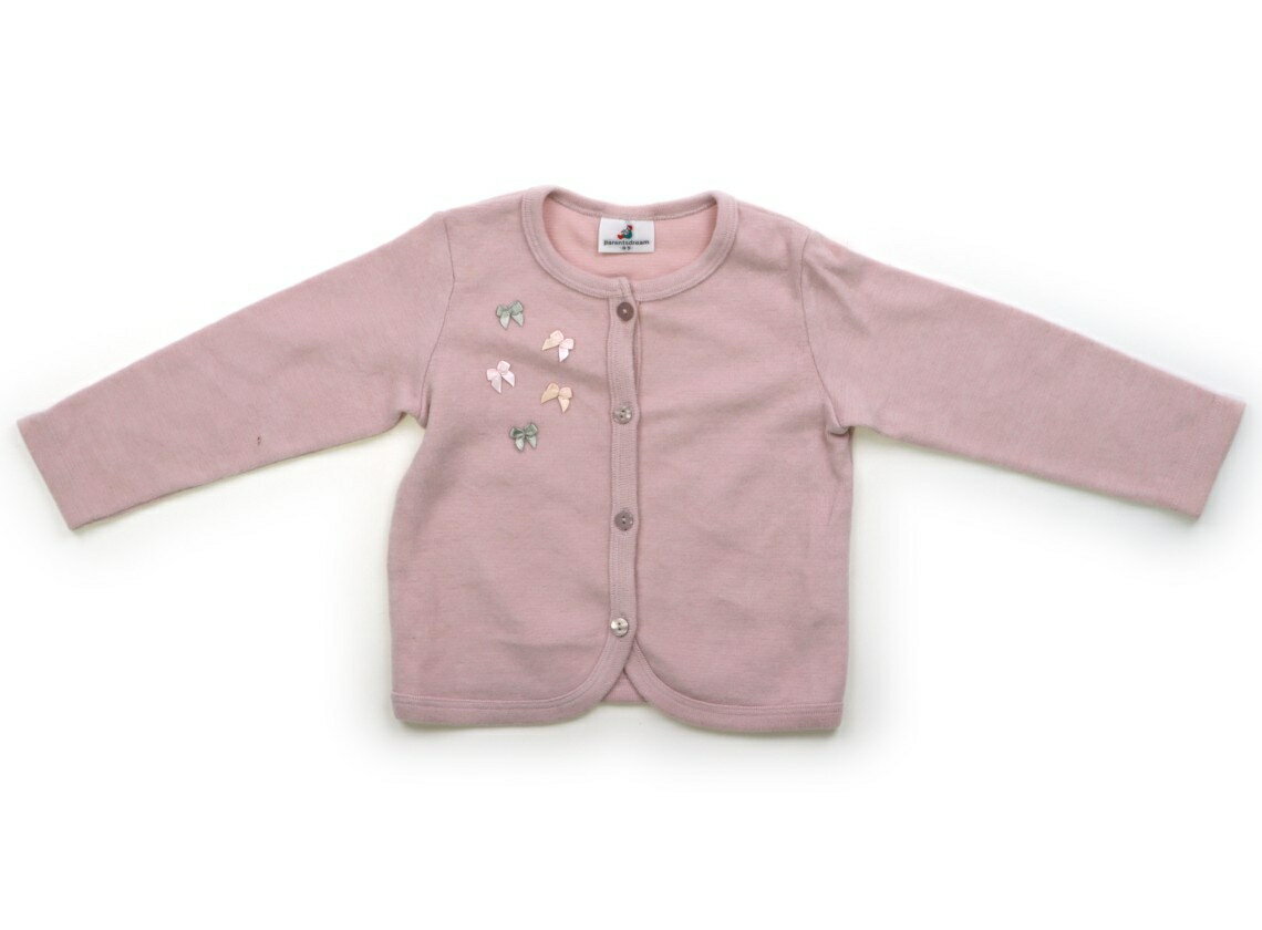 ペアレンツドリーム Parents Dream カーディガン 95 女の子 くすみピンク 子供服 ベビー服 キッズ アウトレット ユーズド 【中古】キッズ・ベビー・マタニティ