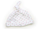 ジョン・ルイス・ベビー John Lewis baby 帽子 Hat/Cap 女の子 白、ピンクの星柄 子供服 ベビー服 キッズ アウトレット ユーズド 【中古...