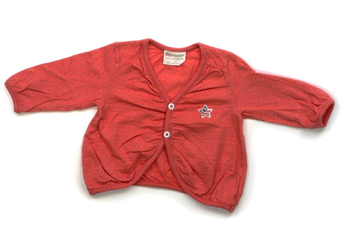 ダディーオーダディー Daddy Oh Daddy カーディガン 90 女の子 レッド 子供服 ベビー服 キッズ アウトレット ユーズド 【中古】キッズ・ベビー・マタニティ