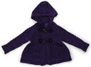 アナスイ ANNA SUI カーディガン 100 女の子 パープルミックス 子供服 ベビー服 キッズ アウトレット ユーズド 【中古】キッズ・ベビー・マタニティ