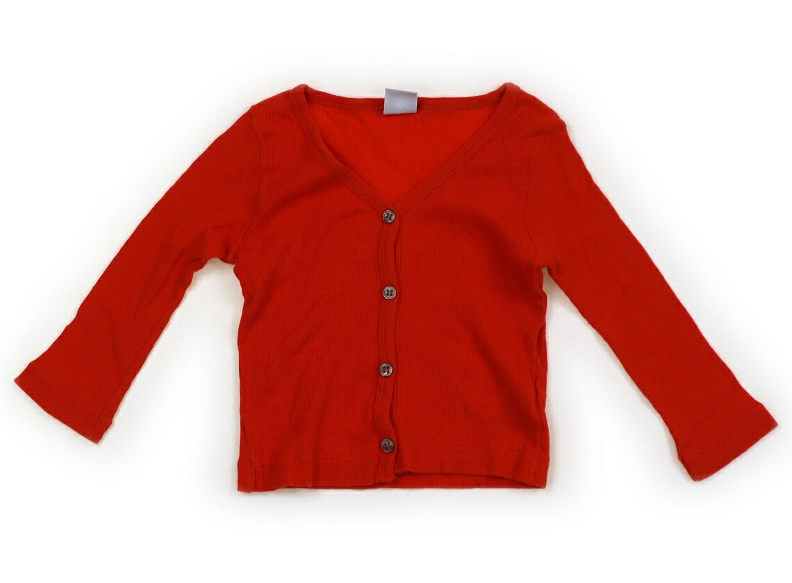 プチバトー PETIT BATEAU カーディガン 80 女の子 オレンジ 子供服 ベビー服 キッズ アウトレット ユー..