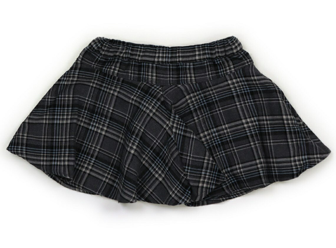 ポンポネット pom ponette キュロット 110 女の子 グレー系チェック 子供服 ベビー服 キッズ アウトレット ユーズド 【中古】キッズ・ベビー・マタニティ