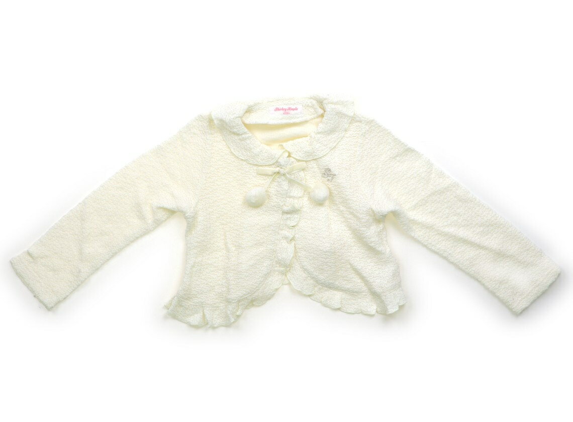 シャーリーテンプル Shirley Temple カーディガン 110 女の子 オフホワイト 子供服 ベビー服 キッズ アウトレット ユーズド 【中古】キッズ・ベビー・マタニティ