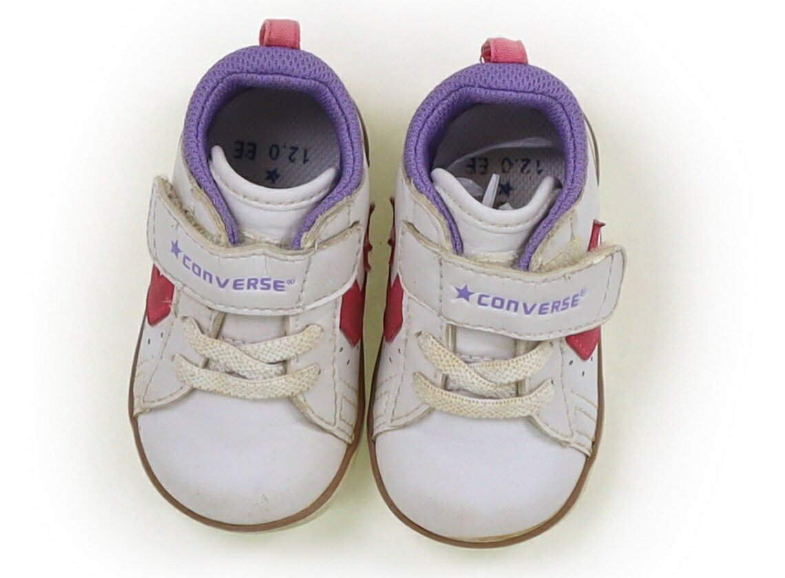 コンバース CONVERSE スニーカー 靴12cm〜 女の子 オフ ラベンダー ピンク 子供服 ベビー服 キッズ アウトレット ユーズド 【中古】キッズ ベビー マタニティ
