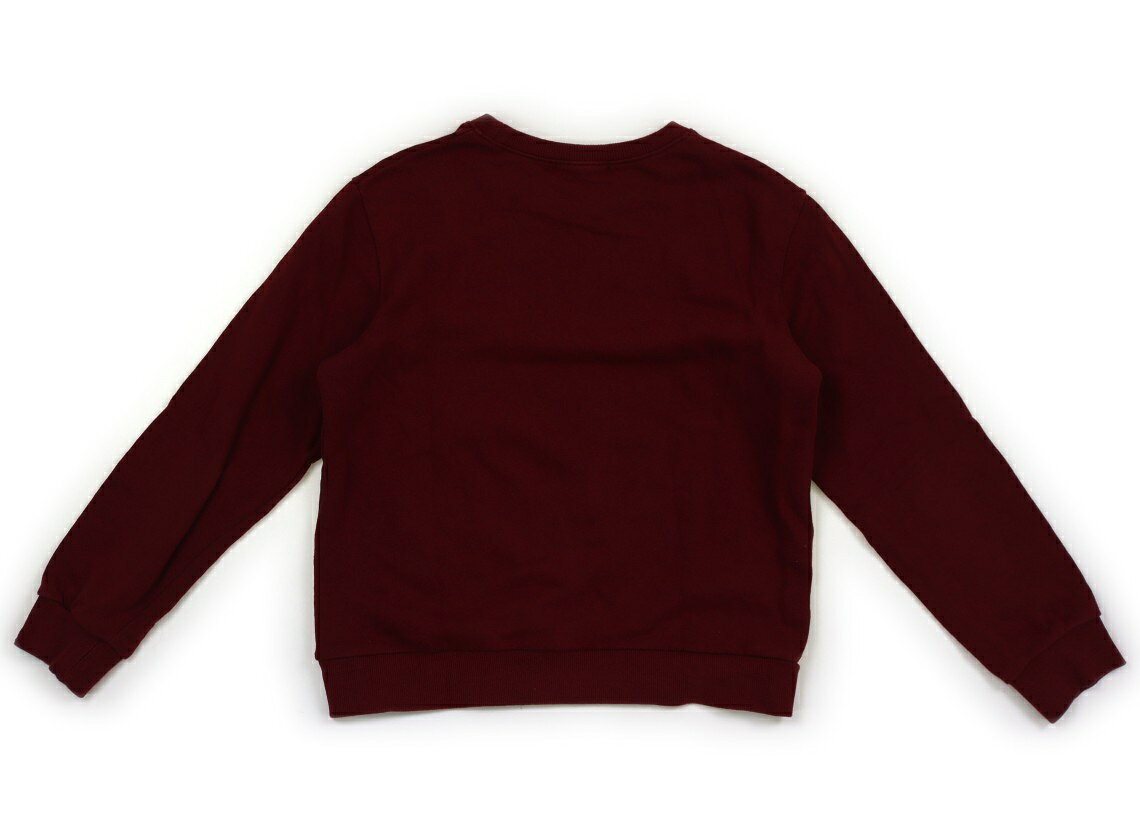 ポンポネット pom ponette トレーナー・プルオーバー 160 女の子 ワインレッド 子...