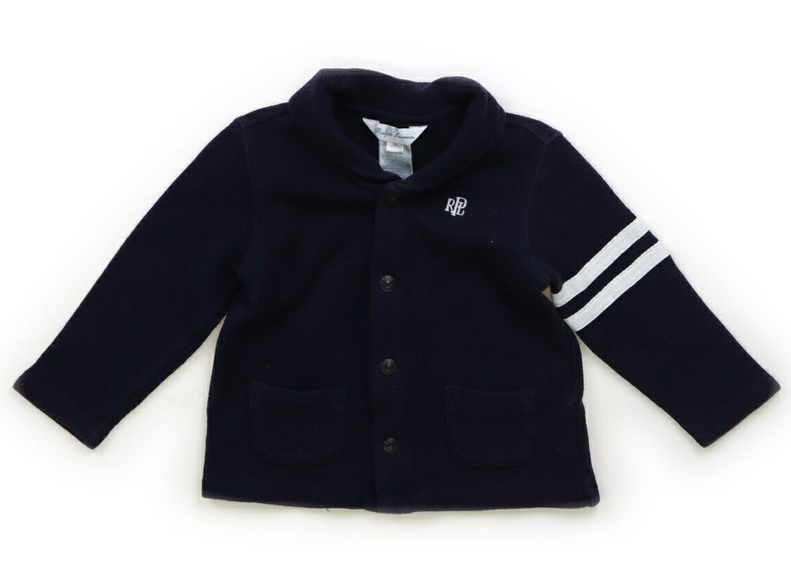 ラルフローレン Ralph Lauren カーディガン 70 男の子 ネイビー 子供服 ベビー服 キッズ アウトレット ユーズド 【中古】キッズ・ベビー・マタニティ