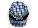 ホットビスケッツ Hot Biscuits 帽子 Hat/Cap 男の子 白、ブルーチェック 子供服 ベビー服 キッズ アウトレット ユーズド 【中古】キッズ・...