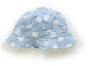 べべ BeBe 帽子 Hat/Cap 女の子 ライトブルー、白ドット 子供服 ベビー服 キッズ アウトレット ユーズド 【中古】キッズ・ベビー・マタニティ