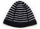 プチバトー PETIT BATEAU 帽子 Hat/Cap 男の子 ネイビー、白ボーダー 子供服 ベビー服 キッズ アウトレット ユーズド 【中古】キッズ・ベビ...