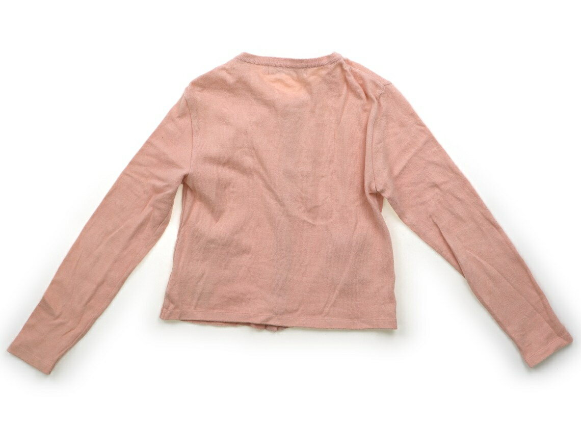 タルティーヌエショコラ Tartine et Chocolat カーディガン 120 女の子 ピンクベージュ 子供服 ベビー服 キッズ アウトレット ユーズド 【中古】キッズ・ベビー・マタニティ