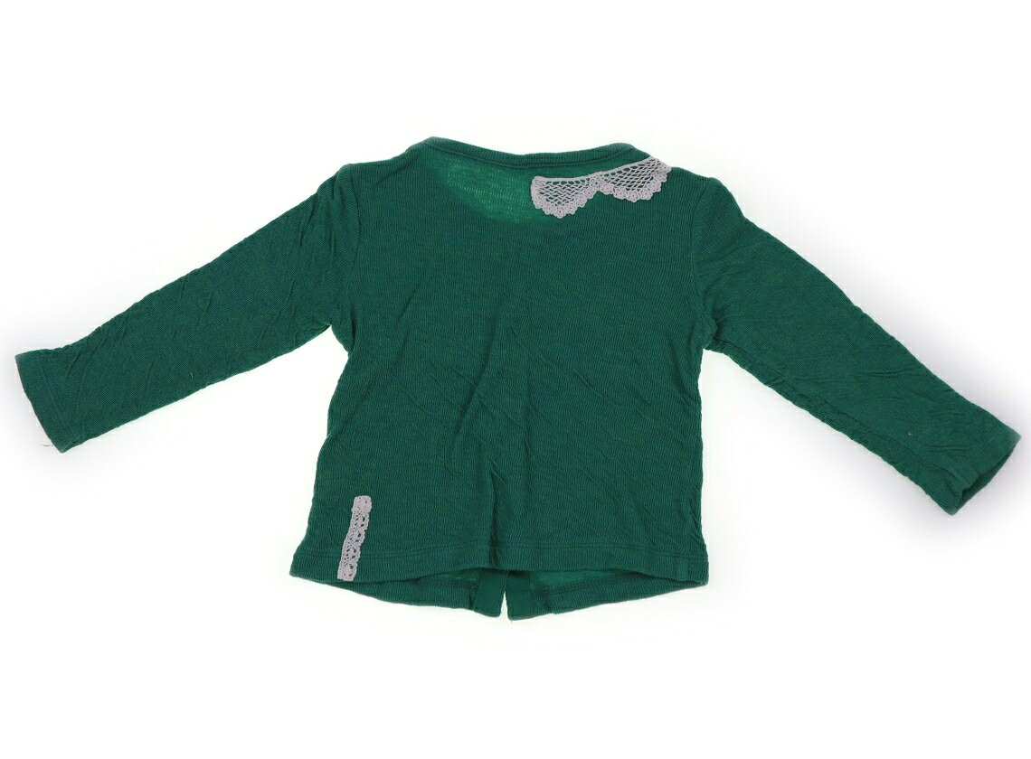 セラフ Seraph カーディガン 80 女の子 グリーン・オフ 子供服 ベビー服 キッズ アウトレット ユーズド 【中古】キッズ・ベビー・マタニティ - Image 2