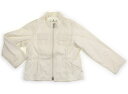 組曲 Kumikyoku ブルゾン・Gジャン 130 女の子 アイボリー 子供服 ベビー服 キッズ アウトレット ユーズド 【中古】キッズ・ベビー・マタニティ