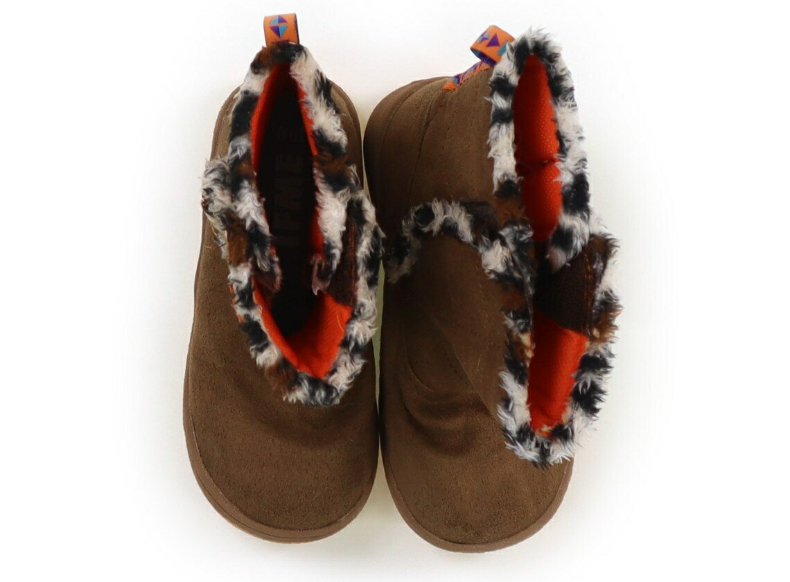 イフミー IFME ブーツ 靴19cm〜 男の子 ベージュ、ヒョウ柄 子供服 ベビー服 キッズ アウトレット ユー..