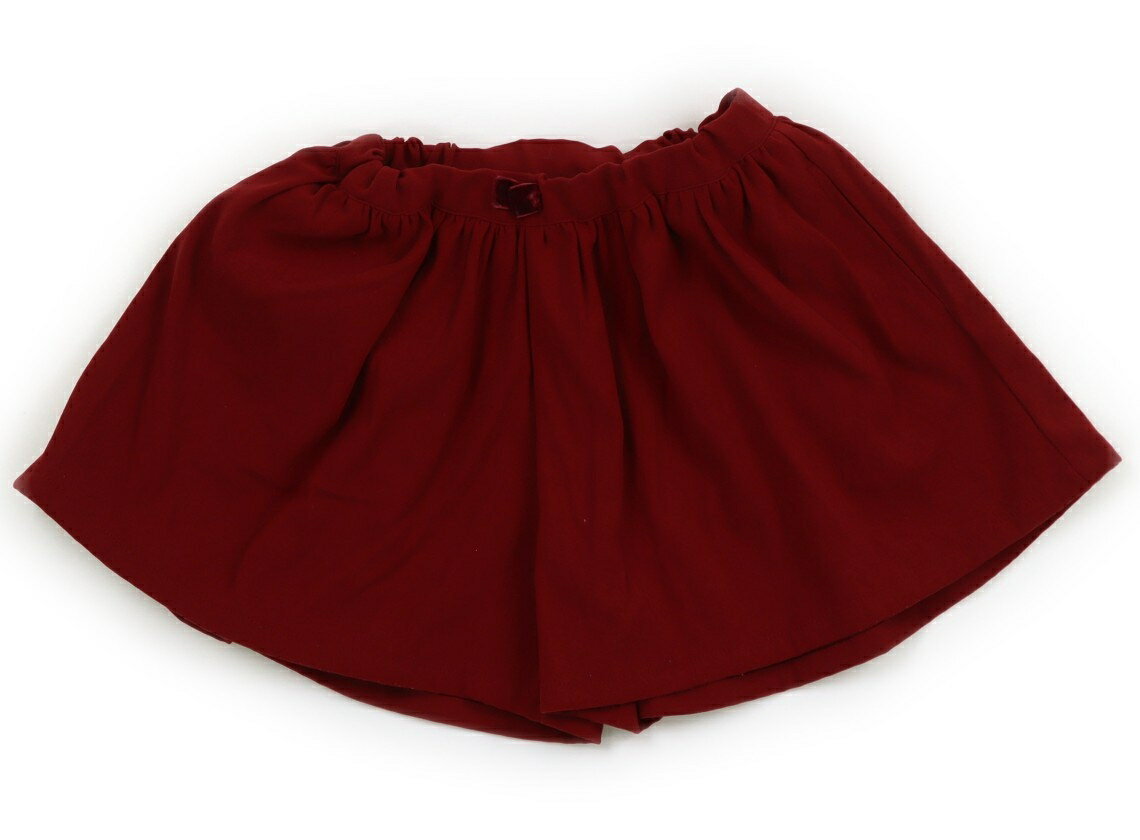 プティマイン petit main キュロット 100 女の子 スカーレッド 子供服 ベビー服 キッズ アウトレット ..
