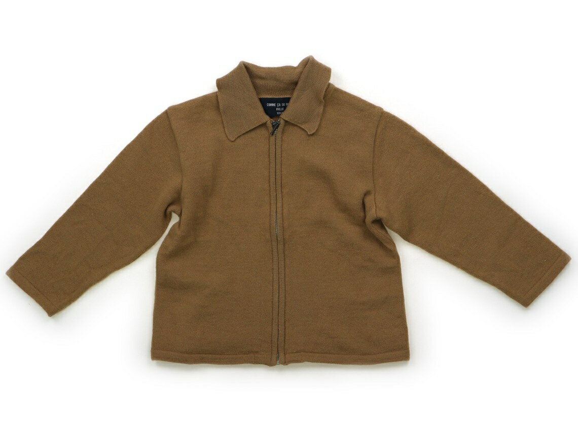 コムサデモード COMME CA DU MODE カーディガン 100 男の子 キャメル 子供服 ベビー服 キッズ アウトレット ユーズド 【中古】キッズ・ベビー・マタニティ