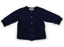 ラブ&ピース&マネー Love&Peace&Money カーディガン 80 男の子 ネイビー 子供服 ベビー服 キッズ アウトレット ユーズド 【中古】キッズ・ベビー・マタニティ