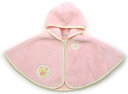 ミキハウス miki HOUSE ポンチョ(販売のみ・買取なし) 80 女の子 ピンク、クリーム 子供服 ベビー服 キッズ アウトレット ユーズド 【中古】キッ...