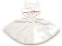 ミキハウス miki HOUSE ポンチョ(販売のみ・買取なし) 70 女の子 ホワイト 子供服 ベビー服 キッズ アウトレット ユーズド 【中古】キッズ・ベビ...
