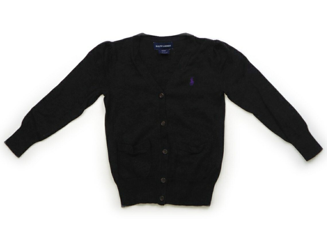 ラルフローレン Ralph Lauren カーディガン 100 女の子 チャコール・ブラウンミッ...
