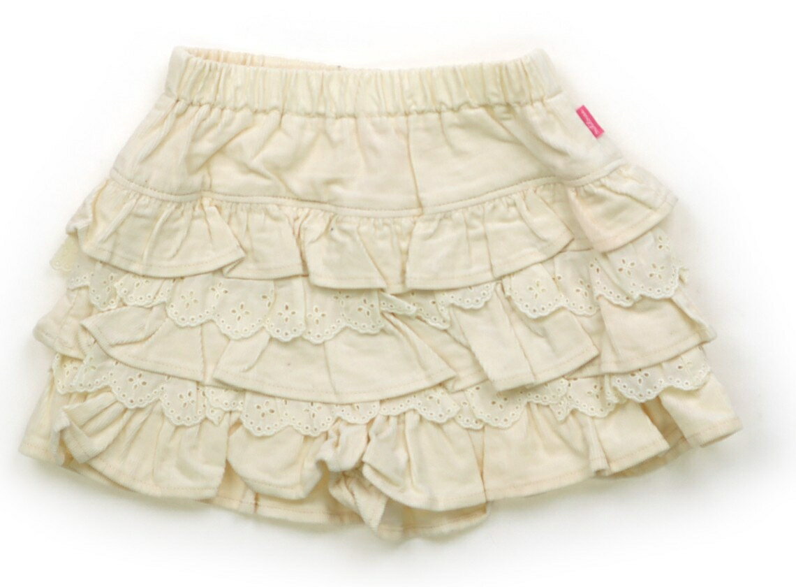ミキハウス miki HOUSE ショートパンツ 80 女の子 ホワイト 子供服 ベビー服 キッズ アウトレット ユーズド 【中古】キッズ・ベビー・マタニティ