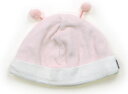 コムサイズム COMME CA ISM 帽子 Hat/Cap 女の子 ピンク、白 子供服 ベビー服 キッズ アウトレット ユーズド 【中古】キッズ・ベビー・マタ...