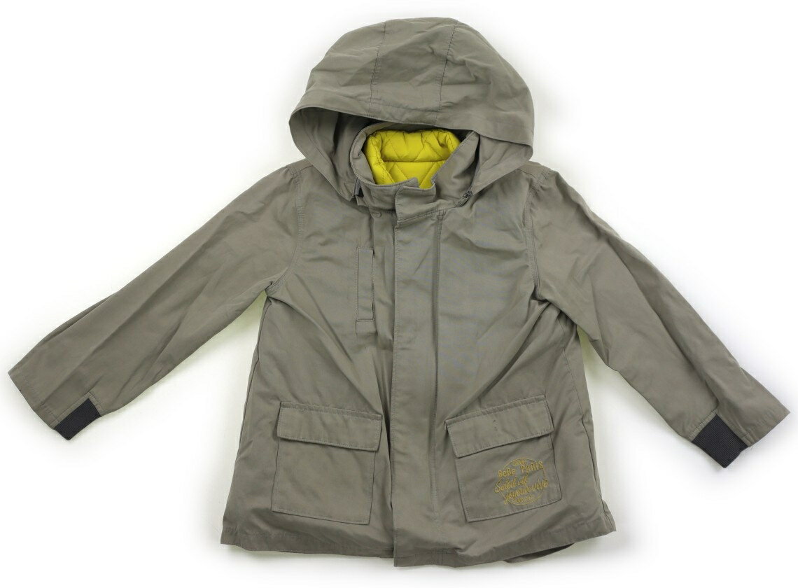 べべ BeBe コート・ジャンパー 120 男の子 ベージュ/黄色 子供服 ベビー服 キッズ アウトレット ユーズド 【中古】キッズ・ベビー・マタニティ