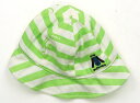 アンパサンド ampersand 帽子 Hat/Cap 男の子 黄緑 クリーム ボーダー 子供服 ベビー服 キッズ アウトレット ユーズド 【中古】キッズ・ベビー・マタニティ