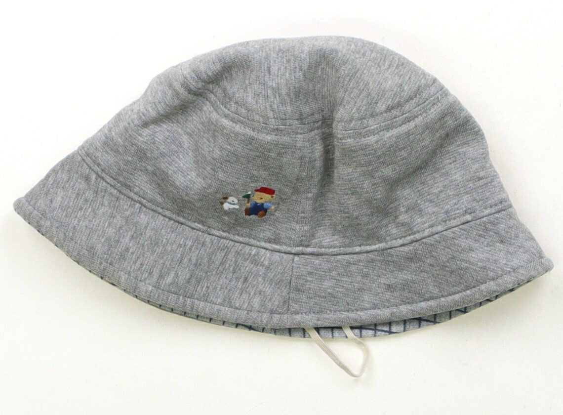 ファミリア familiar 帽子 Hat/Cap 男の子 グレー、クマ 子供服 ベビー服 キッズ アウトレット ユーズド 【中古】キッズ・ベビー・マタニティ 2