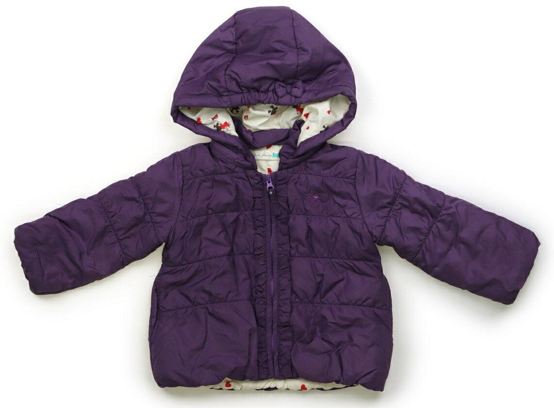 ニットプランナー(KP) Knit Planner(KP) コート・ジャンパー 90 女の子 パープル 子供服 ベビー服 キッズ アウトレット ユーズド 【中古...