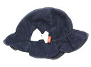 ブリーズ BREEZE 帽子 Hat/Cap 女の子 ネイビー りぼん 子供服 ベビー服 キッズ アウトレット ユーズド 【中古】キッズ・ベビー・マタニティ