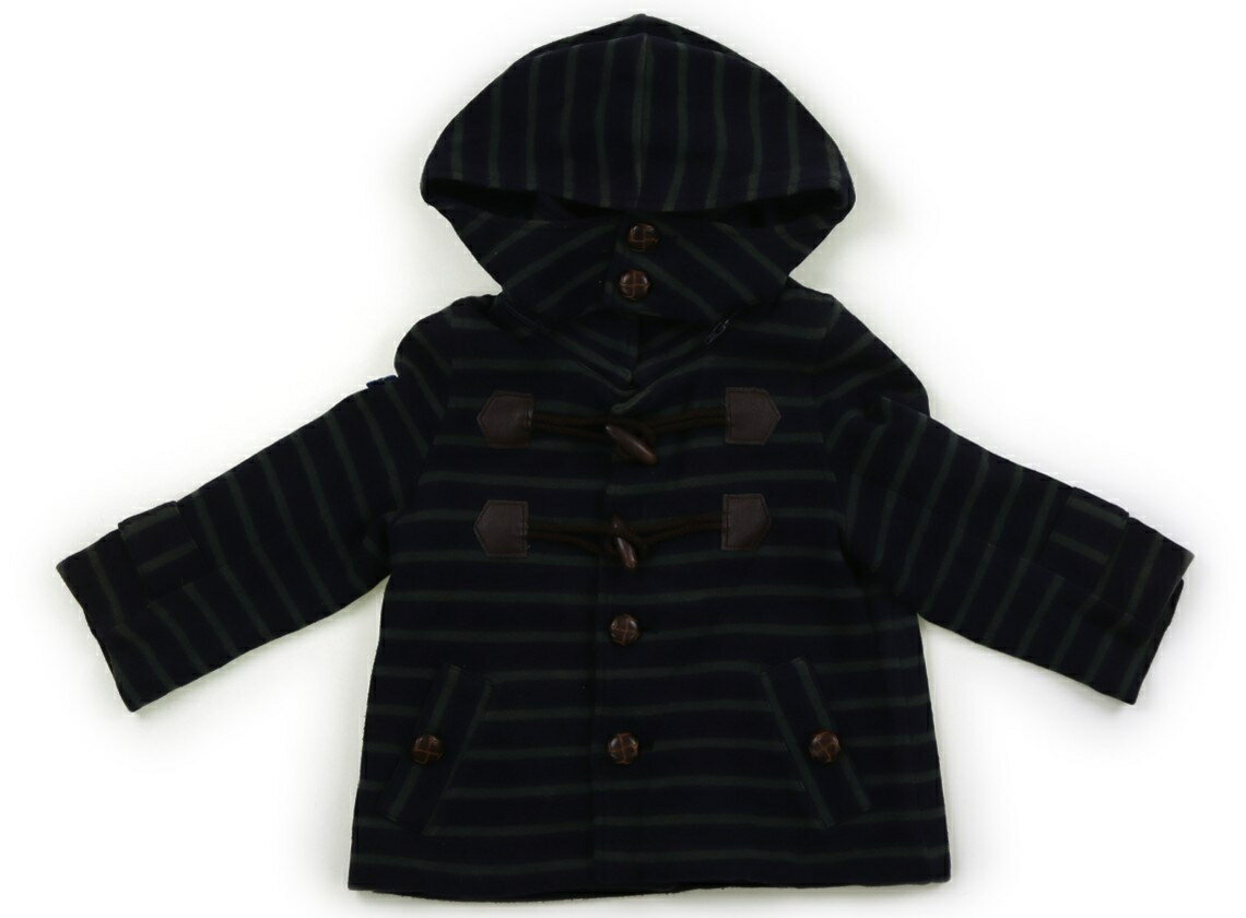 クレードスコープ kladskap コート・ジャンパー 90 男の子 ネイビーボーダー柄 子供服 ベビー服 キッズ アウトレット ユーズド 【中古】キッズ・ベビ...