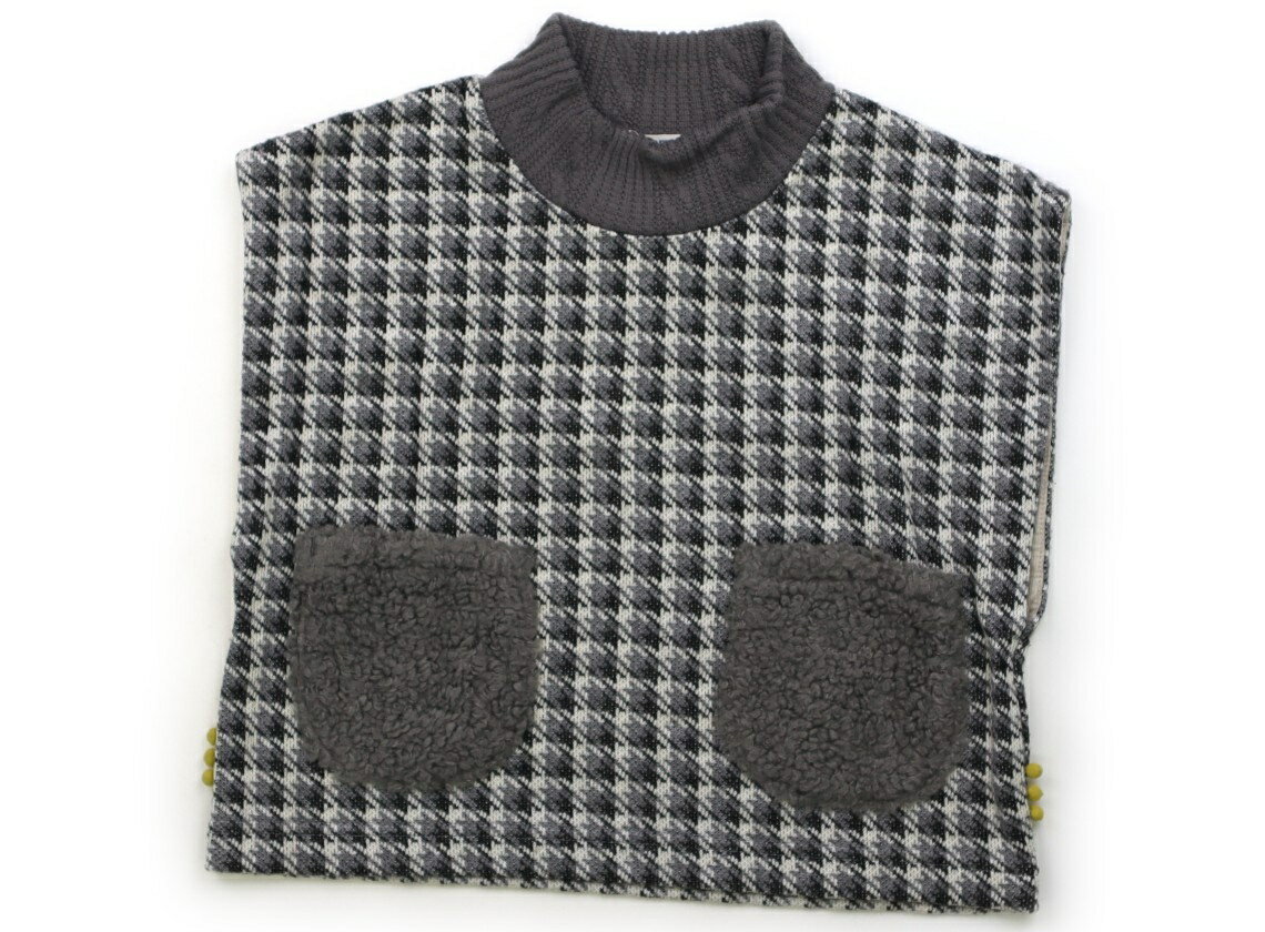 ラグマート Rag Mart ベスト 120 女の子 グレー・チェック 子供服 ベビー服 キッズ アウトレット ユー..