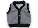 アルマーニ Armani ベビーベスト 60 男の子 グレー・ネイビー 子供服 ベビー服 キッズ アウトレット ユーズド 【中古】キッズ・ベビー・マタニティ