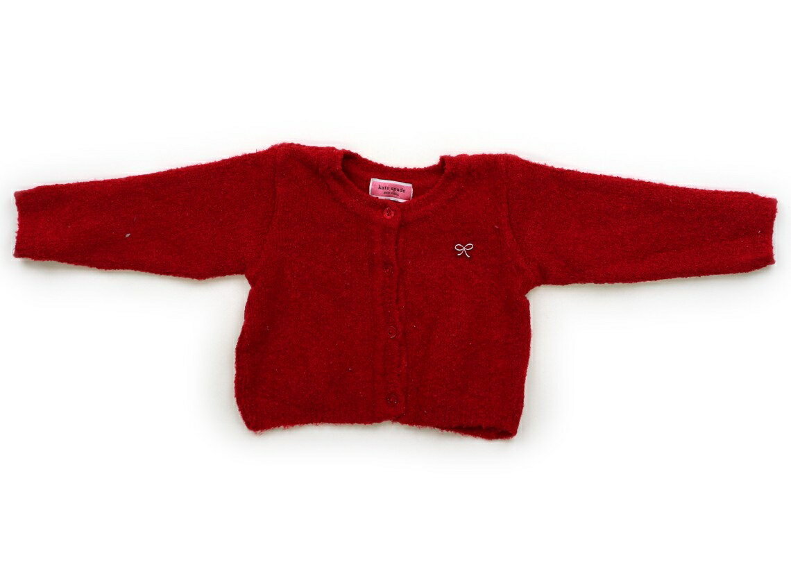 ケイトスペード Kate Spade カーディガン 70 女の子 赤 子供服 ベビー服 キッズ アウトレット ユーズド 【中古】キッズ・ベビー・マタニティ