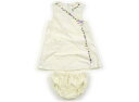 ジンボリー Gymboree ジャンパースカート 70 女の子 アイボリー・花・鳥 子供服 ベビー服 キッズ アウトレット ユーズド 【中古】キッズ・ベビー・マタニティ